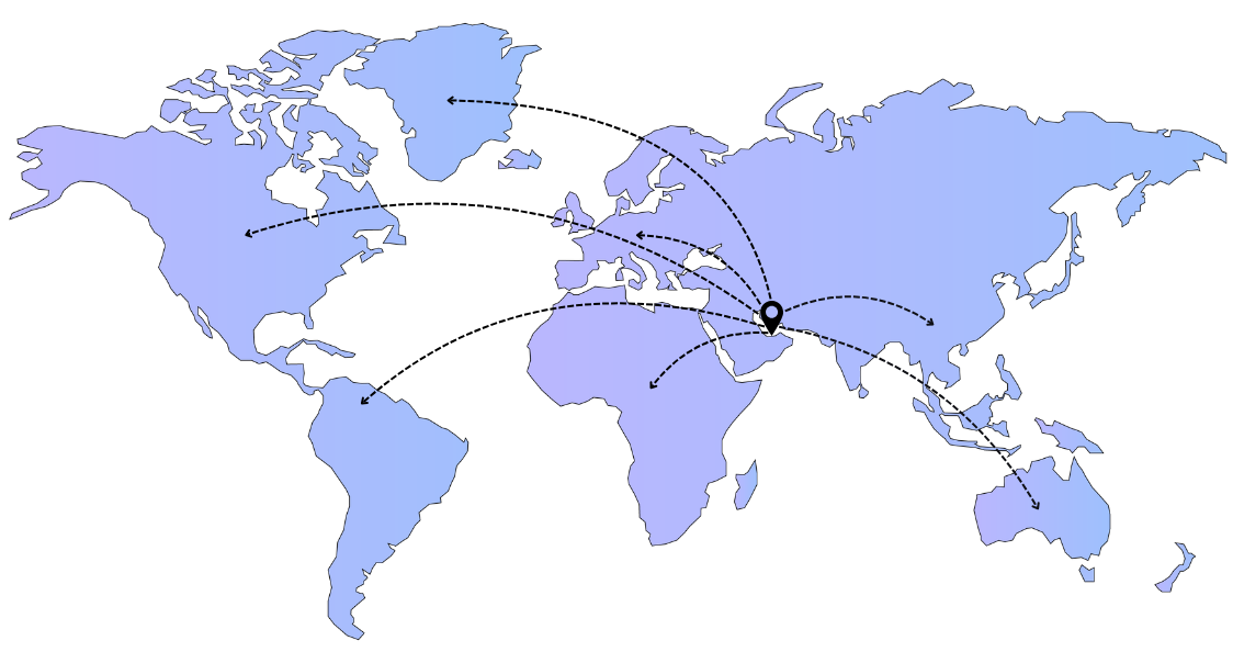 Global Operations Map